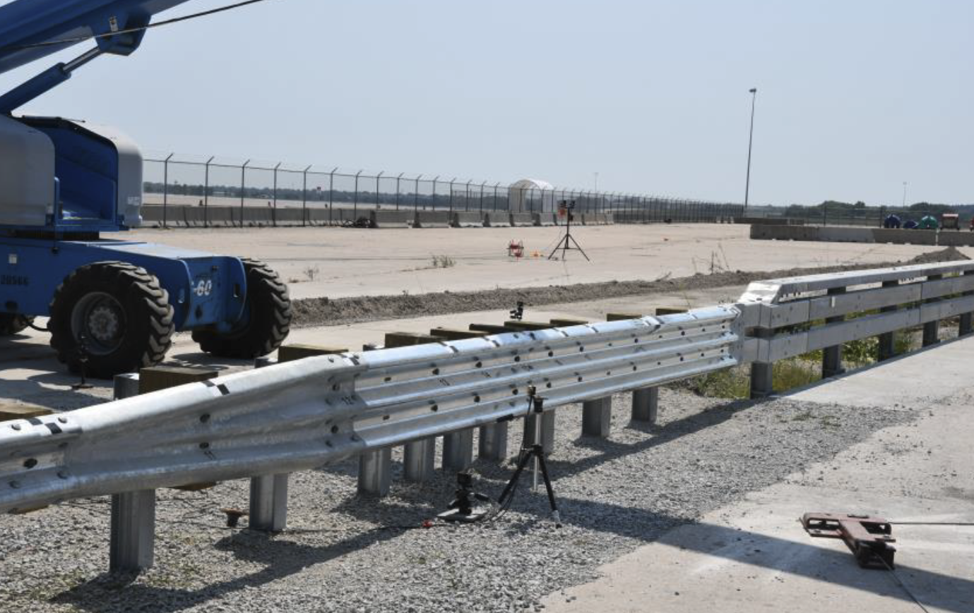 Development of a MASH TL3 Approach Guardrail Transition to a MASH TL4